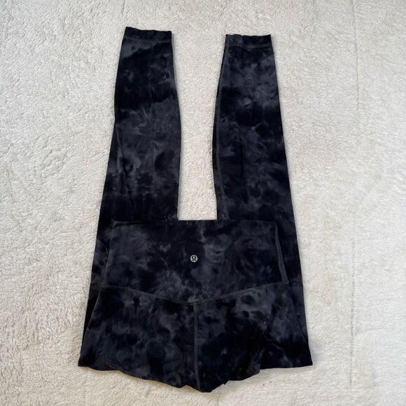 Lululemon Align High-Rise Pants Diamond Dye Pitch Grey Graphite Grey Leggings - Picture 1 of 6